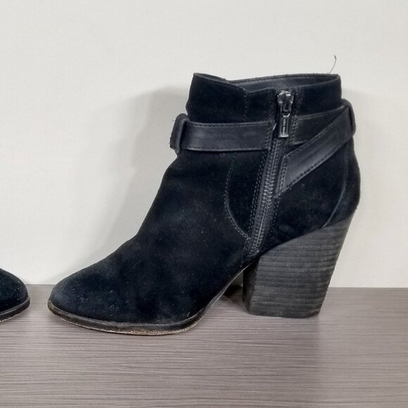 Cole Haan 'Minna' Bootie, Black Suede, Womens Size 5 B - Picture 8 of 12